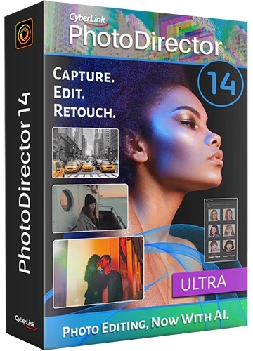Редактор изображений и фото CyberLink PhotoDirector Ultra 14.4.1606.0