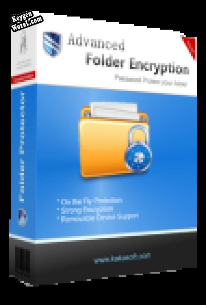 Регистрационный ключ к программе  Advanced Folder Encryption
