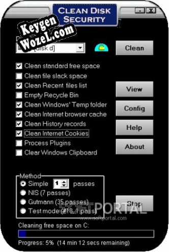 Clean Disk Security генератор серийного номера
