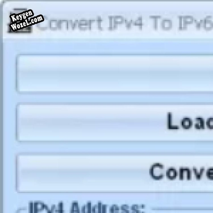 Бесплатный ключ для Convert IPv4 To IPv6