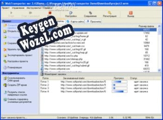 Бесплатный ключ для WebTransporter