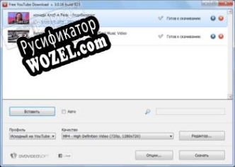 Русификатор для Free YouTube Download