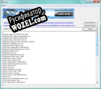 Русификатор для Whois