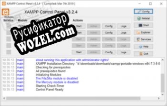 Русификатор для XAMPP